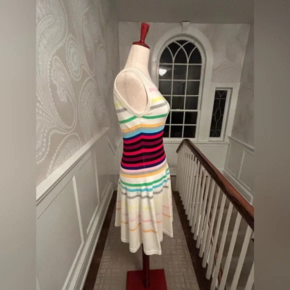 Milly Fit & Flare Dress • Size P - Picture 4 of 8